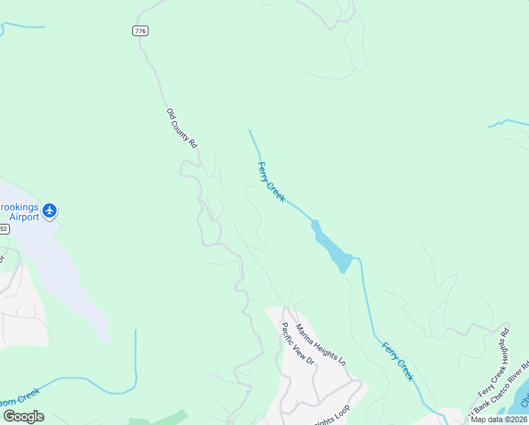 map of restaurants, bars, coffee shops, grocery stores, and more near 17225 Rustic Lane in Brookings