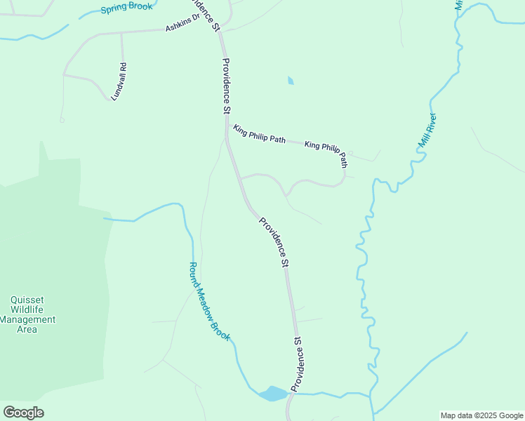 map of restaurants, bars, coffee shops, grocery stores, and more near 161 Providence Street in Mendon