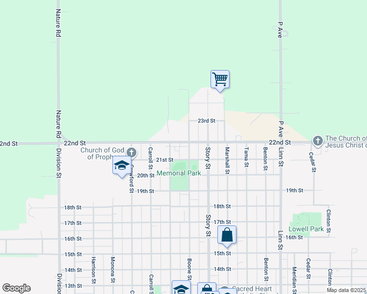 map of restaurants, bars, coffee shops, grocery stores, and more near 2127 Boone Street in Boone