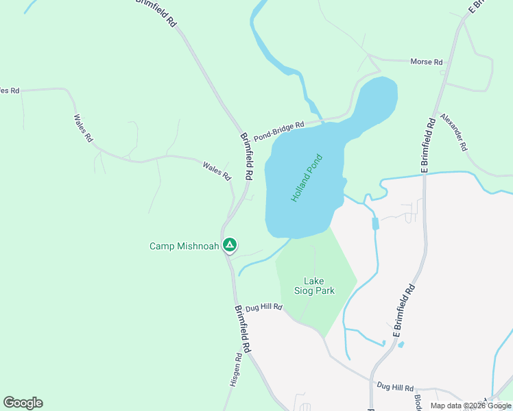 map of restaurants, bars, coffee shops, grocery stores, and more near 176 Brimfield Road in Holland