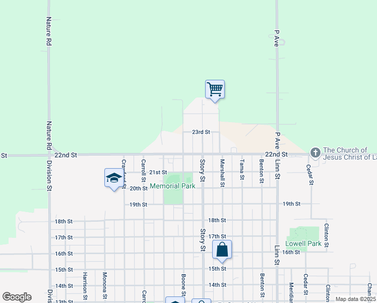 map of restaurants, bars, coffee shops, grocery stores, and more near 2127 Boone Street in Boone