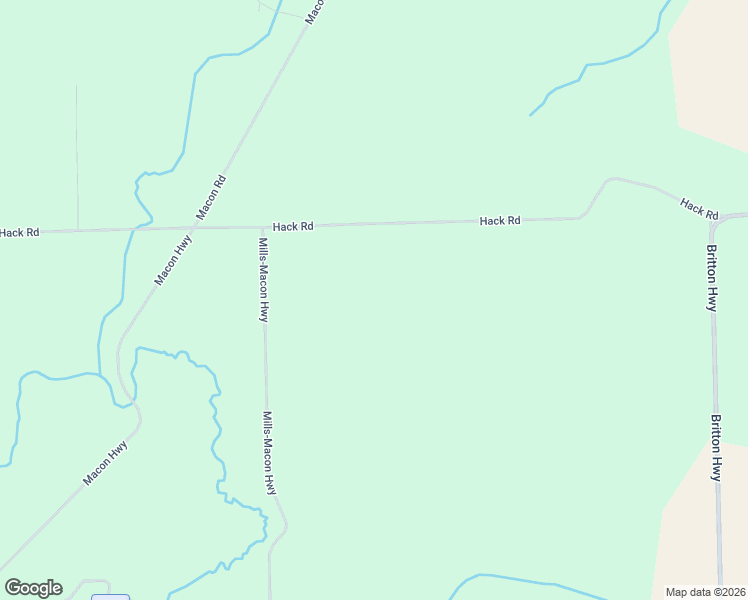 map of restaurants, bars, coffee shops, grocery stores, and more near 12757 Mills-Macon Highway in Clinton