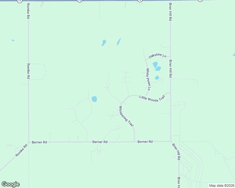map of restaurants, bars, coffee shops, grocery stores, and more near 14N916 Whispering Trail in Hampshire