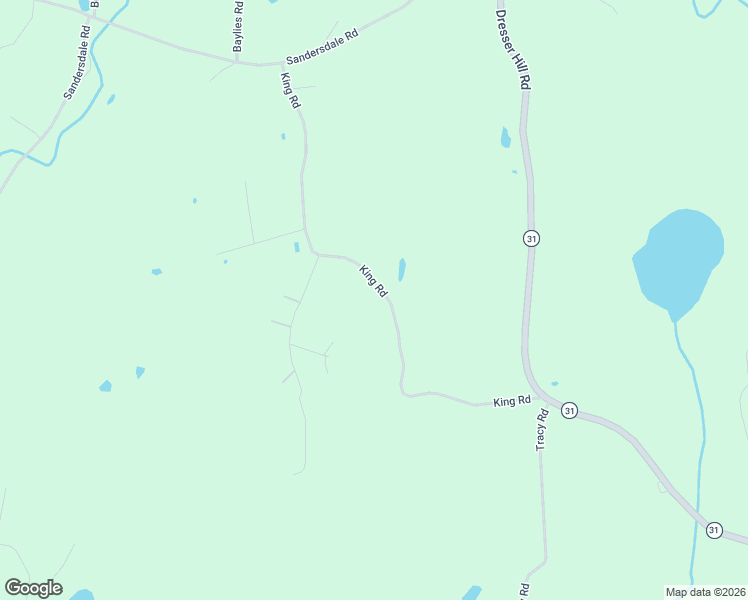 map of restaurants, bars, coffee shops, grocery stores, and more near 66 King Road in Charlton