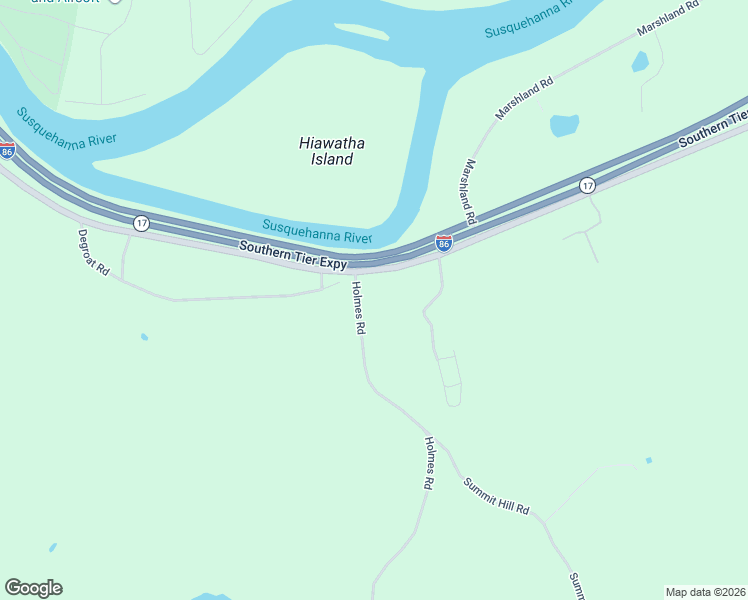 map of restaurants, bars, coffee shops, grocery stores, and more near 65 Holmes Road in Apalachin