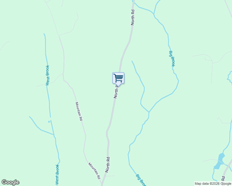 map of restaurants, bars, coffee shops, grocery stores, and more near North Road in Hampden