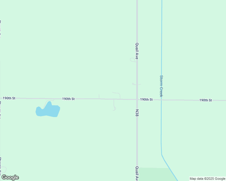 map of restaurants, bars, coffee shops, grocery stores, and more near 25883 190th Street in Glidden