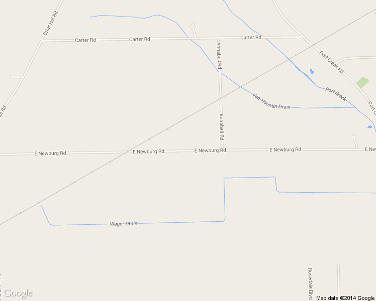 map of restaurants, bars, coffee shops, grocery stores, and more near 2255 East Newburg Road in Carleton