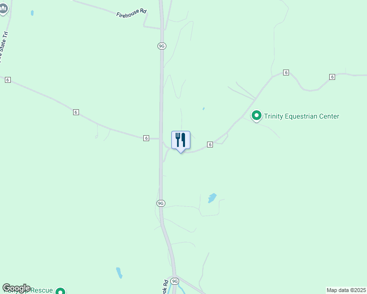 map of restaurants, bars, coffee shops, grocery stores, and more near 241 County Route 6 in Germantown