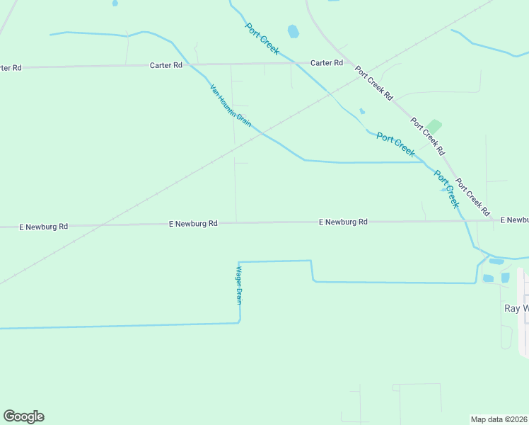 map of restaurants, bars, coffee shops, grocery stores, and more near 2449 East Newburg Road in Carleton