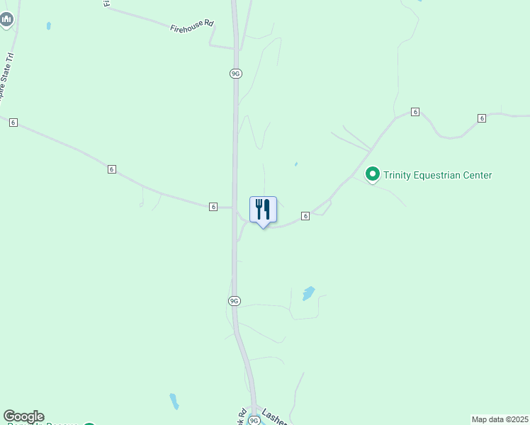 map of restaurants, bars, coffee shops, grocery stores, and more near 241 County Route 6 in Germantown