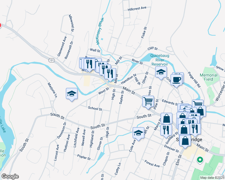 16 High Street, Southbridge Town MA Walk Score