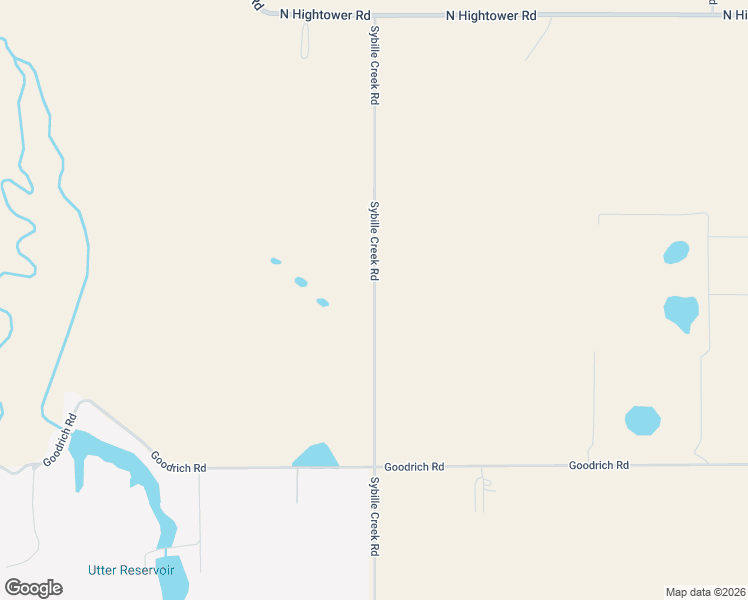 map of restaurants, bars, coffee shops, grocery stores, and more near Sybille Creek Road in Wheatland
