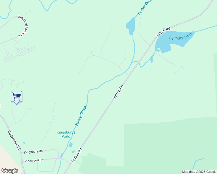 map of restaurants, bars, coffee shops, grocery stores, and more near 143 Sutton Road in Webster