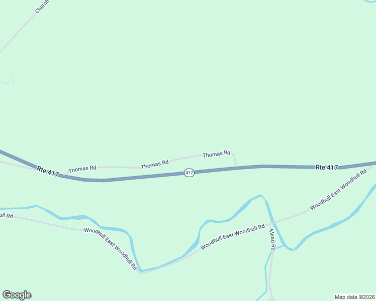 map of restaurants, bars, coffee shops, grocery stores, and more near 5569 Thomas Road in Woodhull