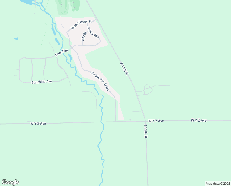 map of restaurants, bars, coffee shops, grocery stores, and more near 16309 Prairie Ronde Road in Schoolcraft