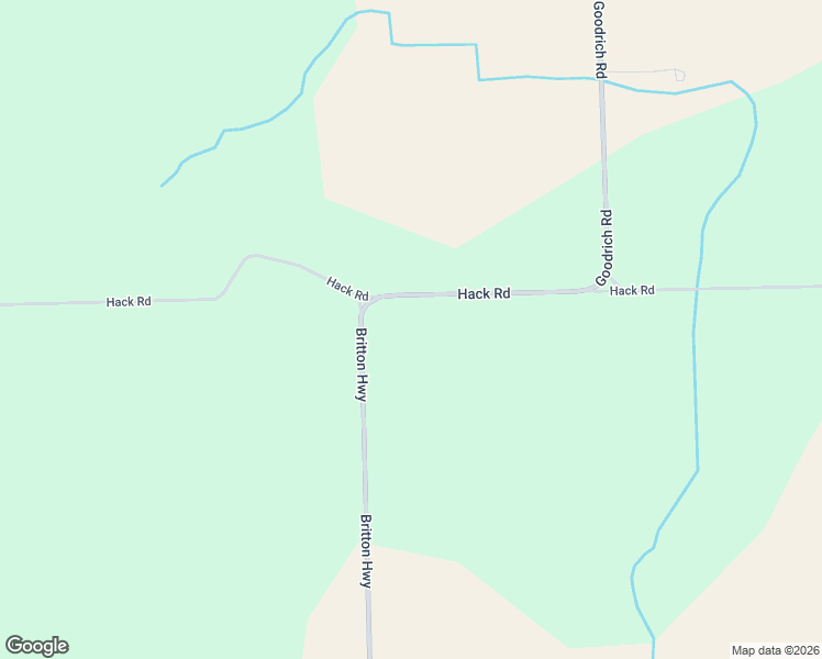 map of restaurants, bars, coffee shops, grocery stores, and more near 5000 Hack Road in Britton