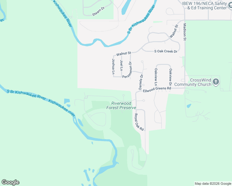 map of restaurants, bars, coffee shops, grocery stores, and more near 11715 Ellwood Greens Road in Genoa