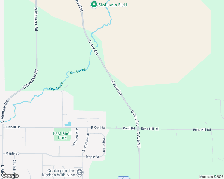 map of restaurants, bars, coffee shops, grocery stores, and more near 3010 C Avenue Extension in Marion