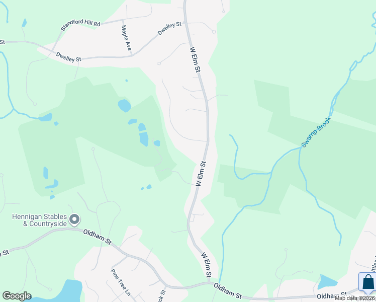 map of restaurants, bars, coffee shops, grocery stores, and more near 126 West Elm Street in Pembroke