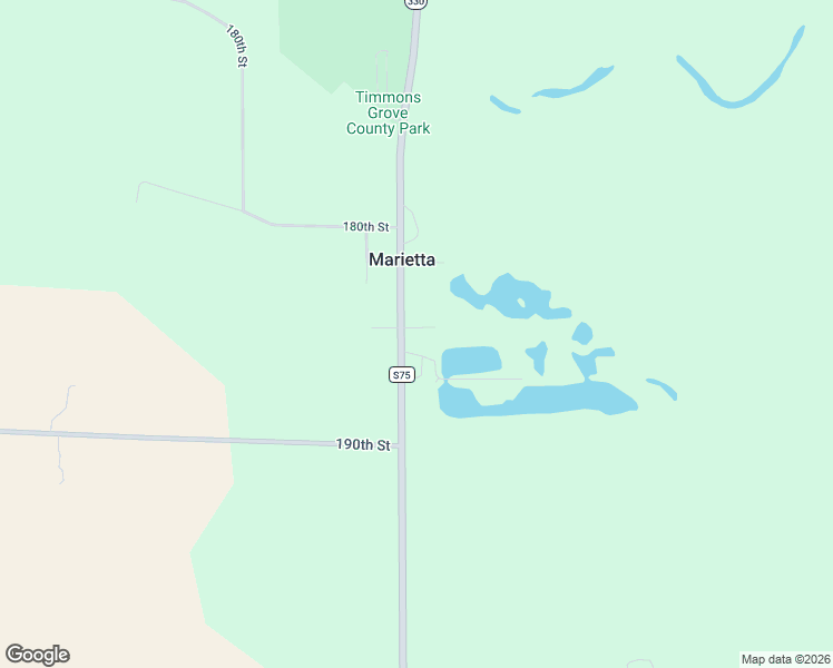 map of restaurants, bars, coffee shops, grocery stores, and more near 2202 Oak Street in Marshalltown