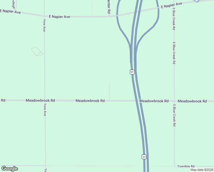 map of restaurants, bars, coffee shops, grocery stores, and more near 2010 South Benton Center Road in Benton Harbor