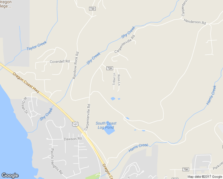 map of restaurants, bars, coffee shops, grocery stores, and more near 17460 Tribur Lane in Brookings