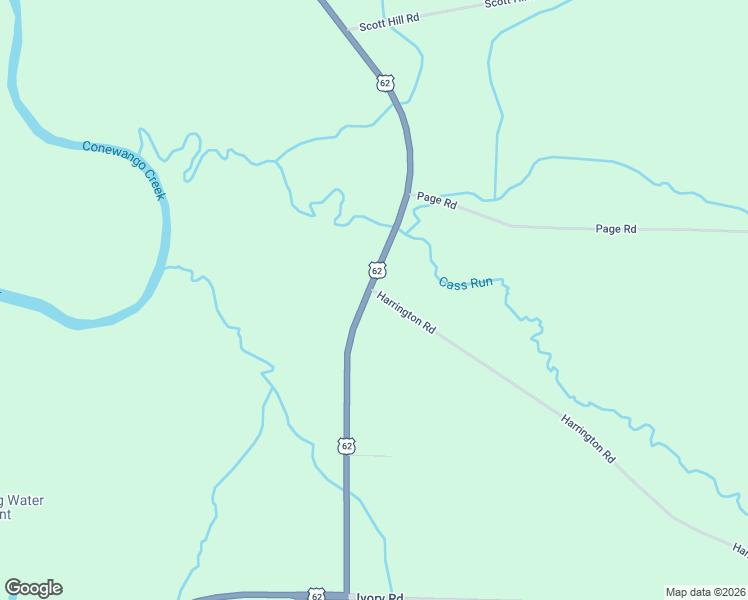 map of restaurants, bars, coffee shops, grocery stores, and more near 923 Harrington Road in Frewsburg