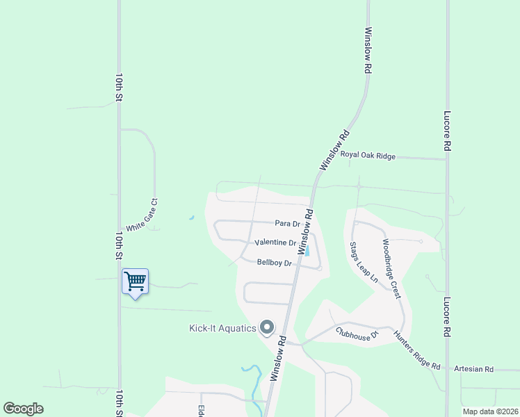 map of restaurants, bars, coffee shops, grocery stores, and more near 1652 Para Drive in Marion