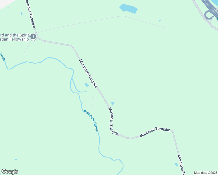 map of restaurants, bars, coffee shops, grocery stores, and more near 1309 Montrose Turnpike in Owego