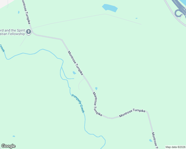 map of restaurants, bars, coffee shops, grocery stores, and more near 1309 Montrose Turnpike in Owego