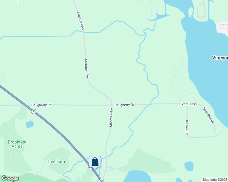 map of restaurants, bars, coffee shops, grocery stores, and more near 10100 Daugherty Road in Brooklyn