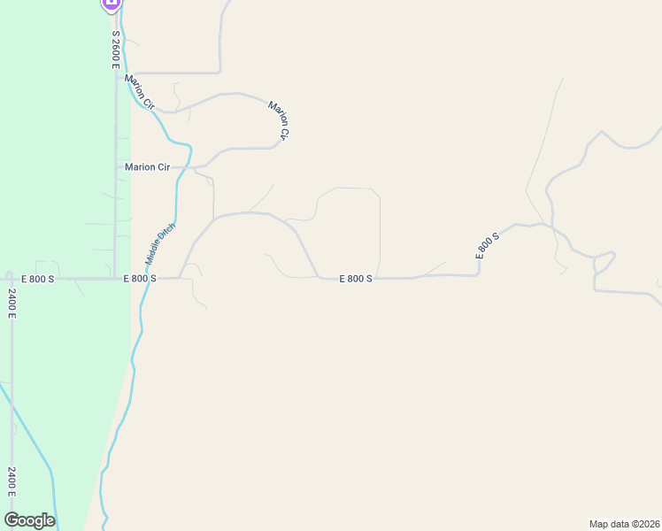 map of restaurants, bars, coffee shops, grocery stores, and more near 3023 East 800 South in Preston