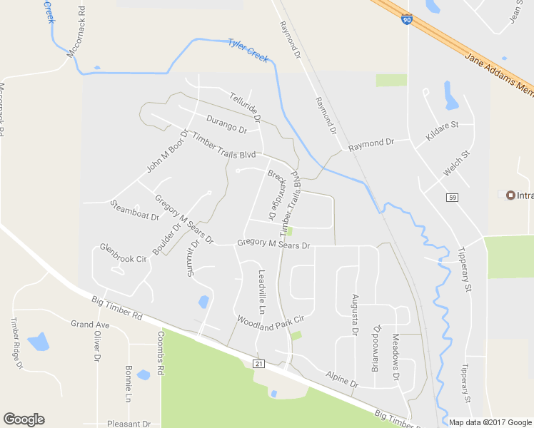 map of restaurants, bars, coffee shops, grocery stores, and more near 190 Breckenridge Drive in Gilberts