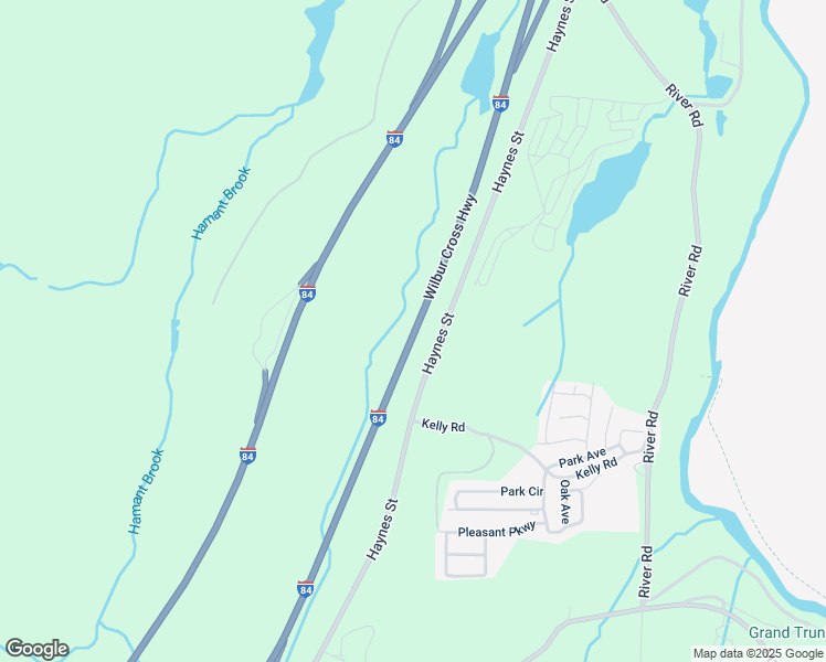 map of restaurants, bars, coffee shops, grocery stores, and more near Interstate 84 in Sturbridge