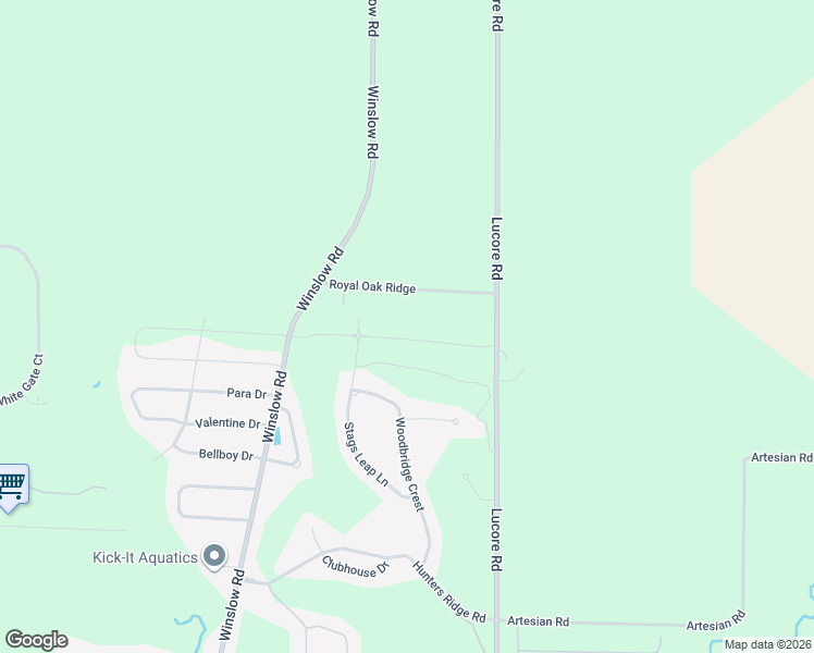 map of restaurants, bars, coffee shops, grocery stores, and more near 6035 Woodbridge Crest in Marion