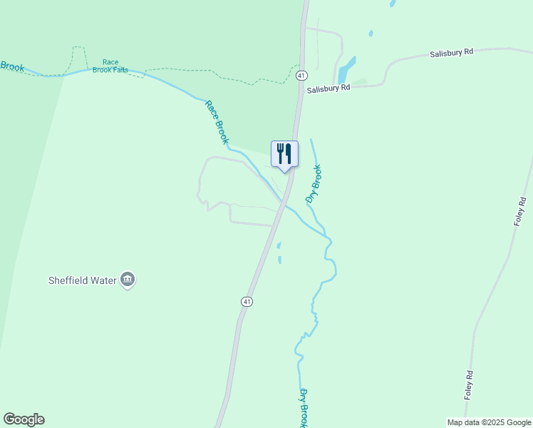 map of restaurants, bars, coffee shops, grocery stores, and more near 928-960 South Undermountain Road in Sheffield