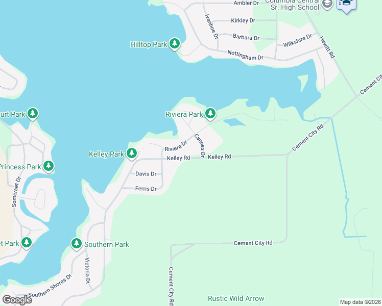 map of restaurants, bars, coffee shops, grocery stores, and more near 181 Riviera Drive in Brooklyn