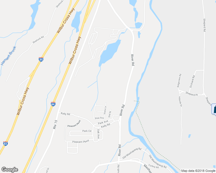 map of restaurants, bars, coffee shops, grocery stores, and more near 74 River Road in Sturbridge