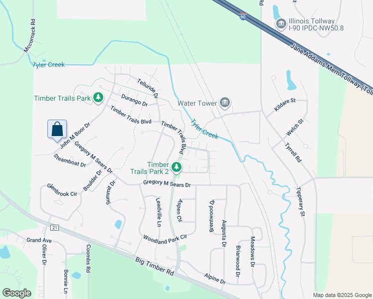 map of restaurants, bars, coffee shops, grocery stores, and more near 279 Breckenridge Drive in Gilberts