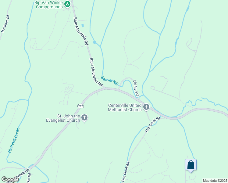 map of restaurants, bars, coffee shops, grocery stores, and more near 841 Saugerties-Woodstock Road in Saugerties
