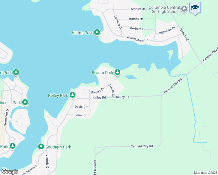 map of restaurants, bars, coffee shops, grocery stores, and more near 181 Riviera Dr in Brooklyn