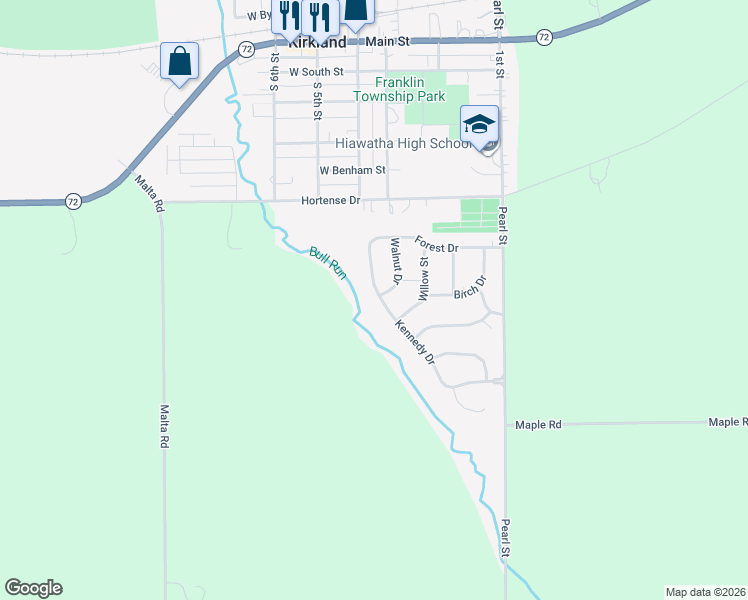 map of restaurants, bars, coffee shops, grocery stores, and more near 1016 Kennedy Drive in Kirkland