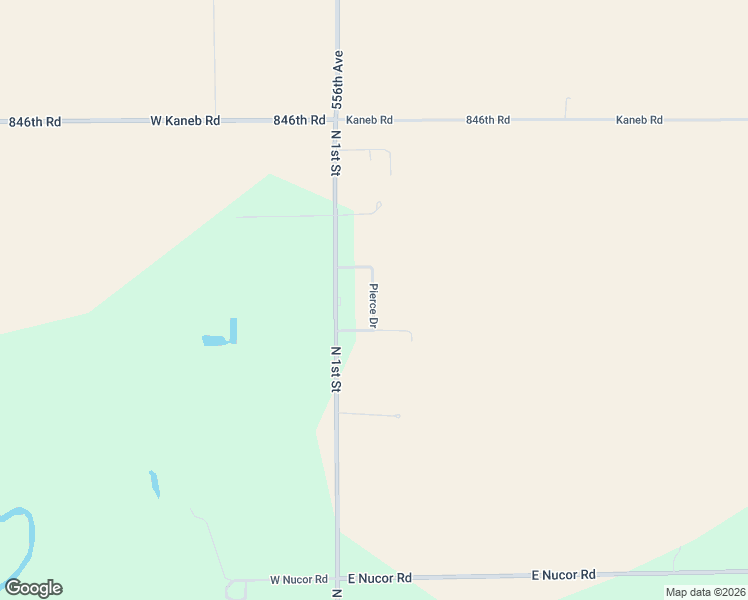 map of restaurants, bars, coffee shops, grocery stores, and more near Pierce Drive in Madison County
