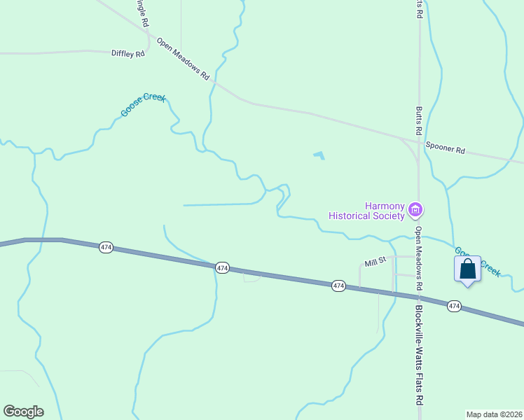 map of restaurants, bars, coffee shops, grocery stores, and more near 5550 New York 474 in Ashville