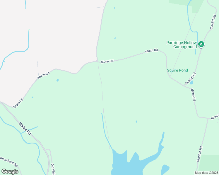 map of restaurants, bars, coffee shops, grocery stores, and more near 216 East Hill Road in Monson
