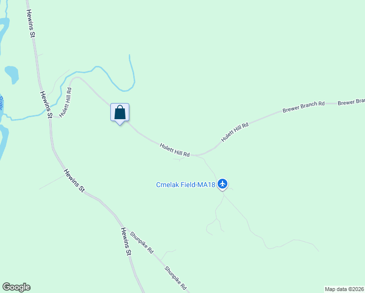 map of restaurants, bars, coffee shops, grocery stores, and more near 401 Hulett Hill Rd in Sheffield