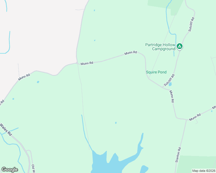 map of restaurants, bars, coffee shops, grocery stores, and more near 216 East Hill Road in Monson