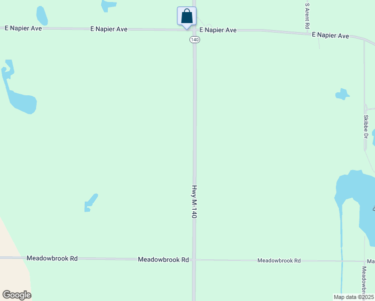 map of restaurants, bars, coffee shops, grocery stores, and more near 1990 Michigan 140 in Benton Harbor