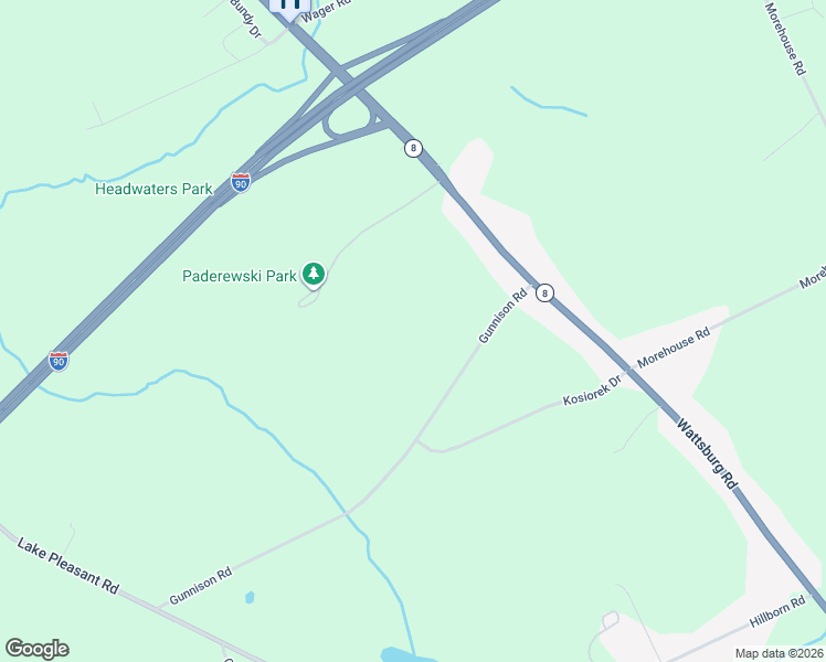 map of restaurants, bars, coffee shops, grocery stores, and more near 8220 Wattsburg Road in Erie